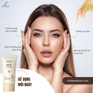 Gia Công Kem chống nắng chiết xuất gạo