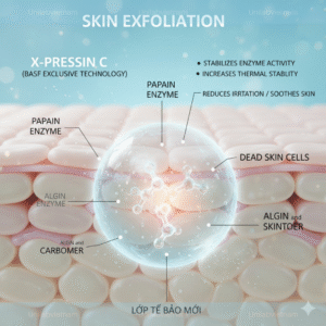 X-Pressin C – Enzyme Tẩy Tế Bào Chết