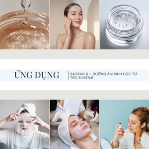 Sacran B – Hoạt chất dưỡng ẩm sinh học