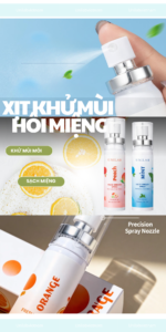 Gia Công Xịt Khử Mùi Hôi Miệng