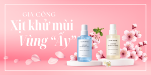 Gia công xịt khử mùi vùng kín