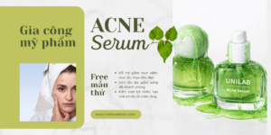 Gia công serum mụn diếp cá
