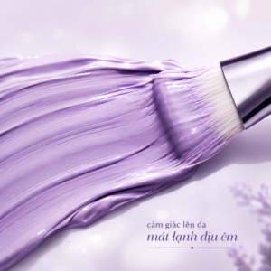 Gia công mặt nạ đất sét Lavender