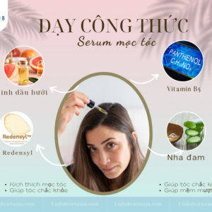 Dạy công thức serum mọc tóc