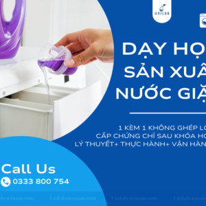 Học Sản Xuất Nước Giặt