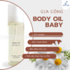 gia công body oil baby