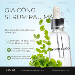 Gia Công Serum Rau Má