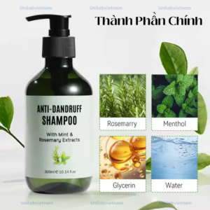 gia công dầu gội trị gàu