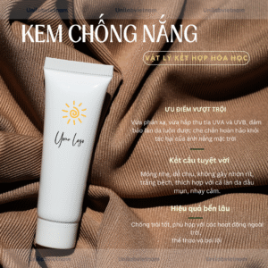 Kem chống nắng vật lý kết hợp hóa học