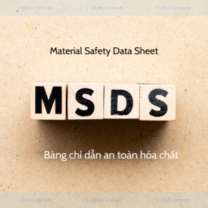 MSDS (Material Safety Data Sheet)