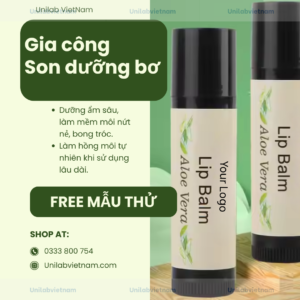 Gia Công Son Dưỡng Tinh Chất Bơ