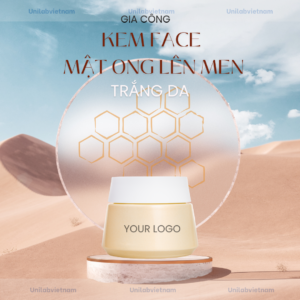 gia công kem face mật ong lên men