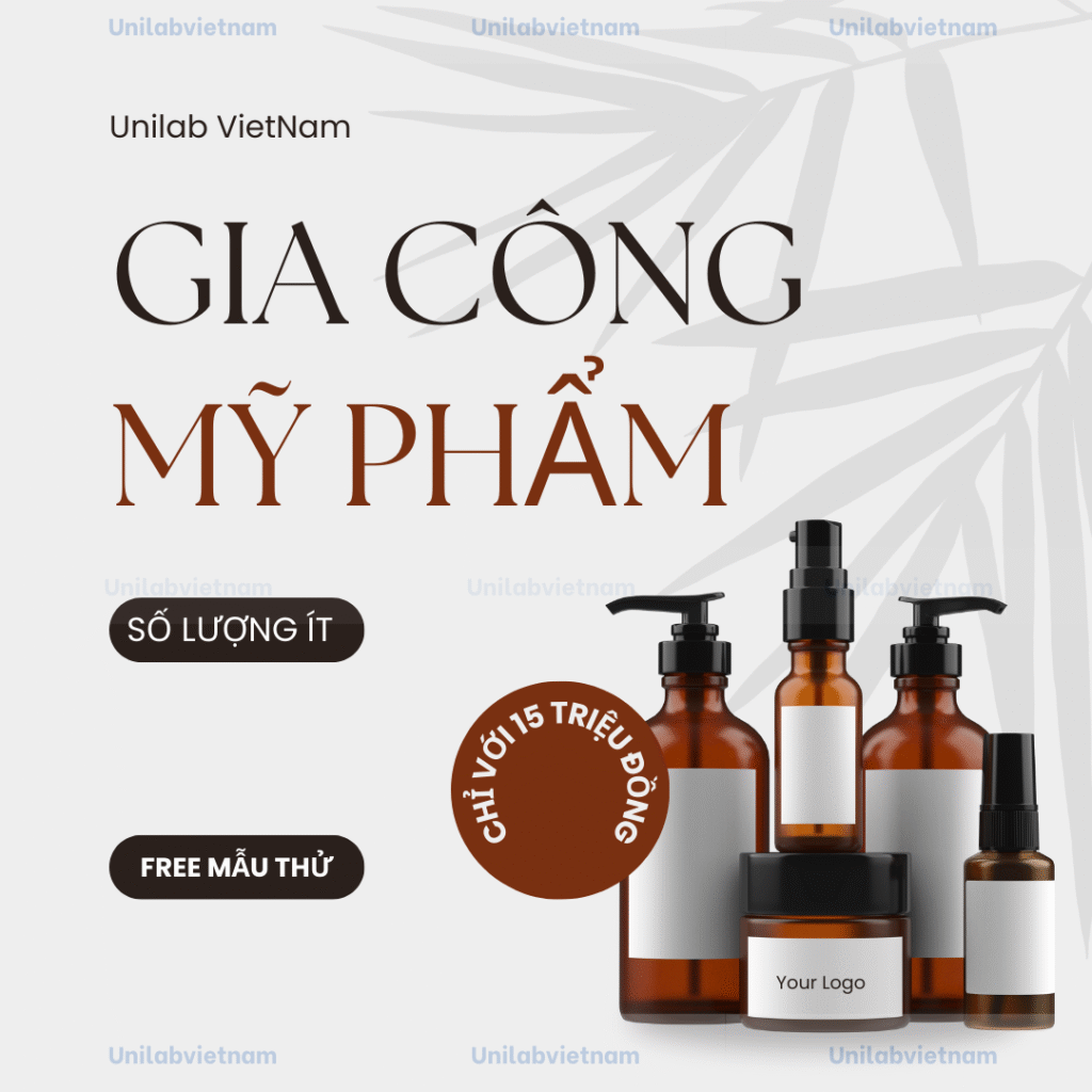 Gia Công Mỹ Phẩm Số Lượng Ít