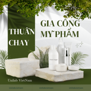 Gia công mỹ phẩm xanh – thuần chay