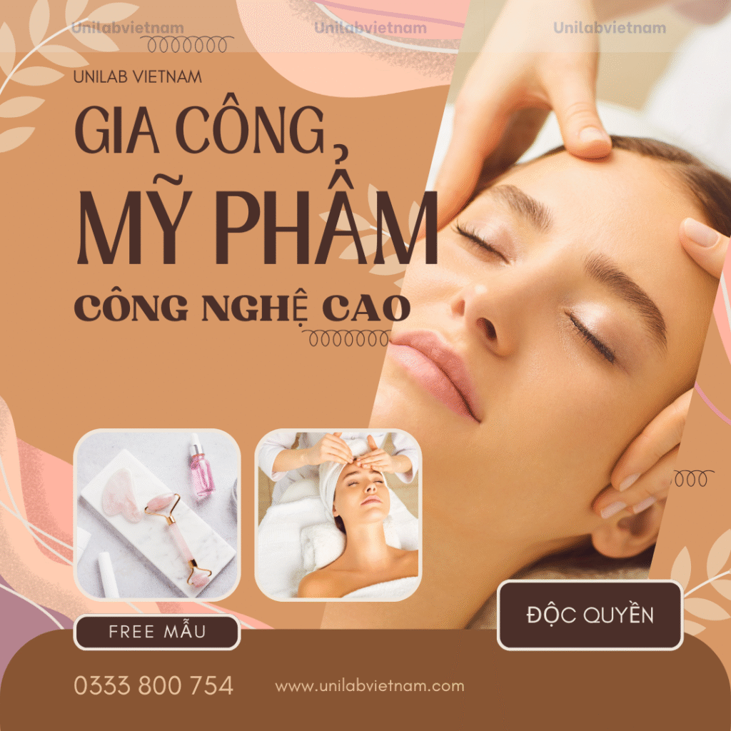 gia công mỹ phẩm công nghệ cao