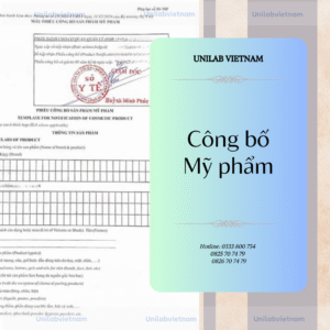 Công Bố Mỹ Phẩm