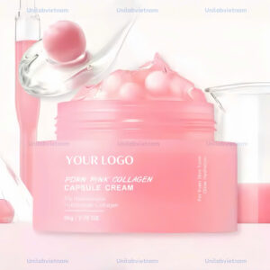 Gia Công Kem Viên Nang Collagen Hồng