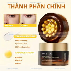 Gia công kem hạt Vitamin C