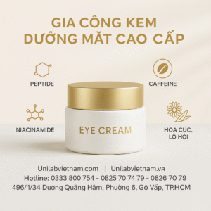 Gia công kem dưỡng mắt