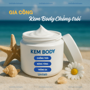 gia công kem body chống trôi