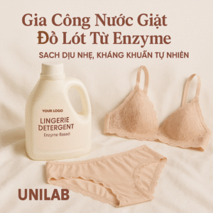 Gia Công Nước Giặt Đồ Lót Từ Enzyme