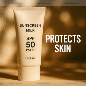gia công sữa chống nắng SPF50, PA+++