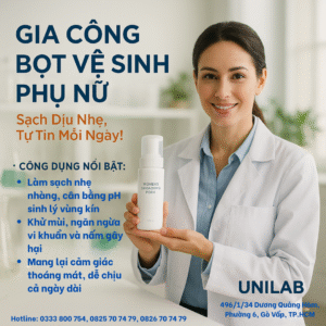 Gia Công Bọt Vệ Sinh Phụ Nữ