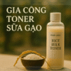 Gia công toner sữa gạo