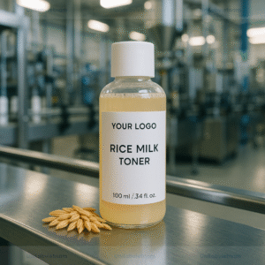 Gia công toner sữa gạo