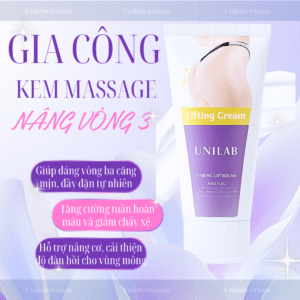 Gia Công Kem Massage Nâng Vòng Ba