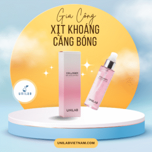 Gia công xịt khoáng collagen
