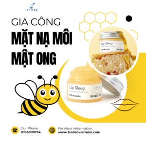 Gia công mặt nạ môi mật ong