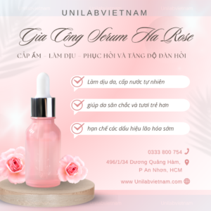 Gia Công Serum HA Hoa Hồng