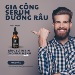 Gia Công Serum Dưỡng Râu Nam Giới