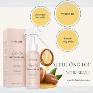 Gia Công Xịt Dưỡng Tóc Dầu Argan