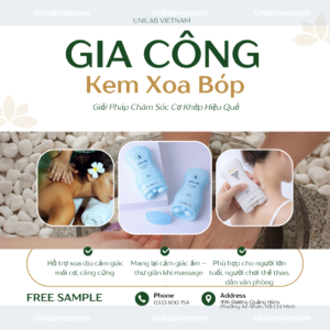 Gia Công Kem Xoa Bóp