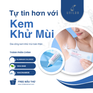 Gia Công Kem Khử Mùi