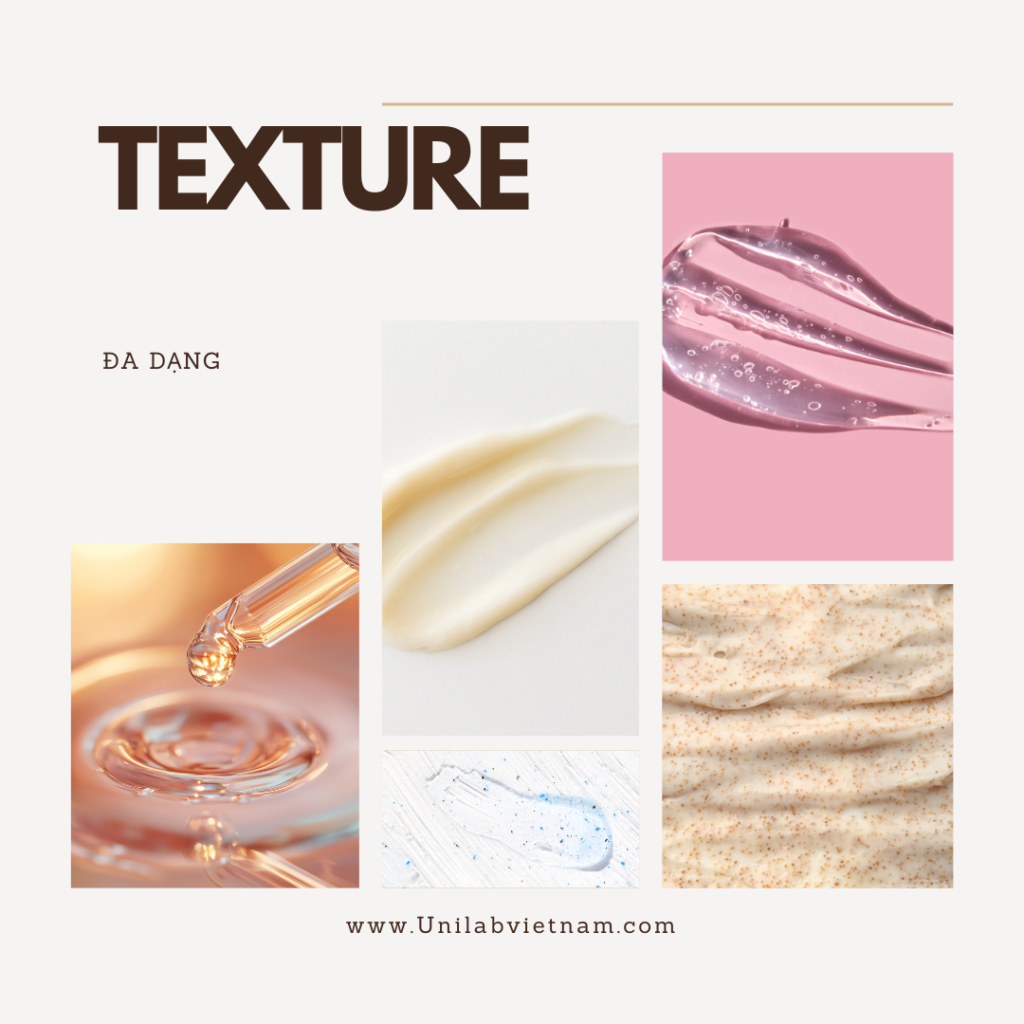 Điều Quan Trọng Của Texture Trong Mỹ Phẩm