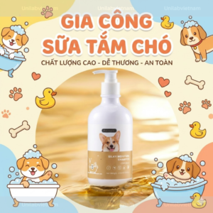 Gia Công Dầu Gội Cho Chó