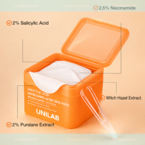 Gia Công Toner Pad Giảm Mụn Dịu Da