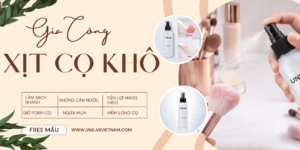 Gia Công Xịt Vệ Sinh Cọ Khô