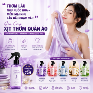 Gia công xịt thơm quần áo