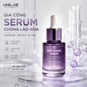 Gia công serum chống lão hóa