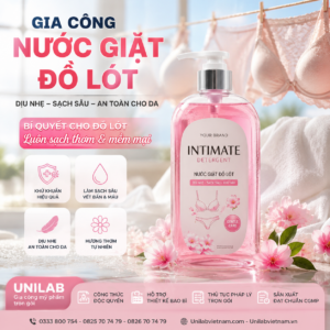 Gia công nước giặt đồ lót