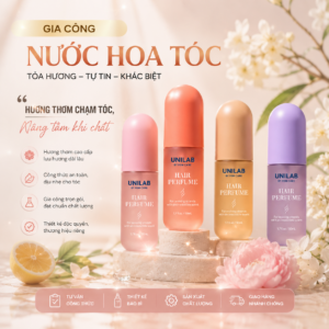 Gia công nước hoa tóc