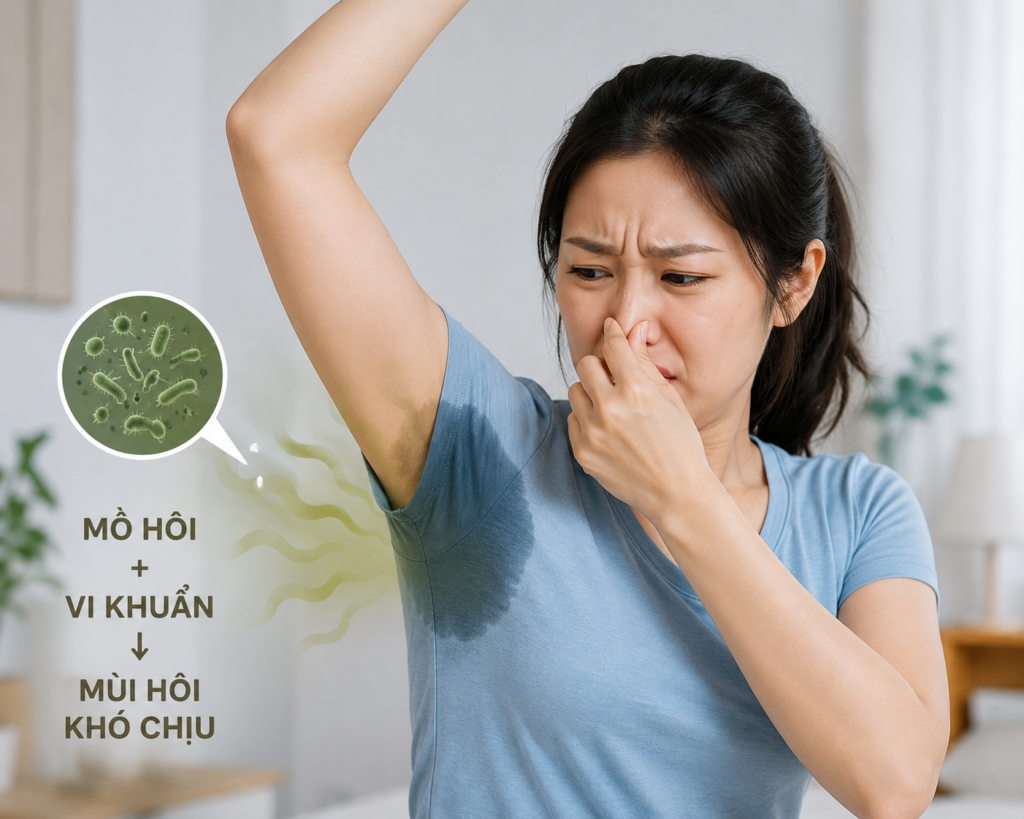 Nguyên Nhân Và Cơ Chế Hình Thành Mùi Hôi Cơ Thể